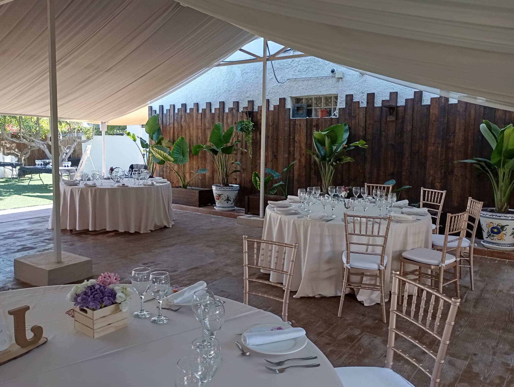 Catering para eventos en fincas privadas en Alicante